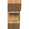 Ekena Millwork Westlake Slat Rough Sawn Bracket w/ Offset Brace, Western Red Cedar, 8"W x 18"D x 18"H BKT0806X18X18WTL06RWR - alternate 4